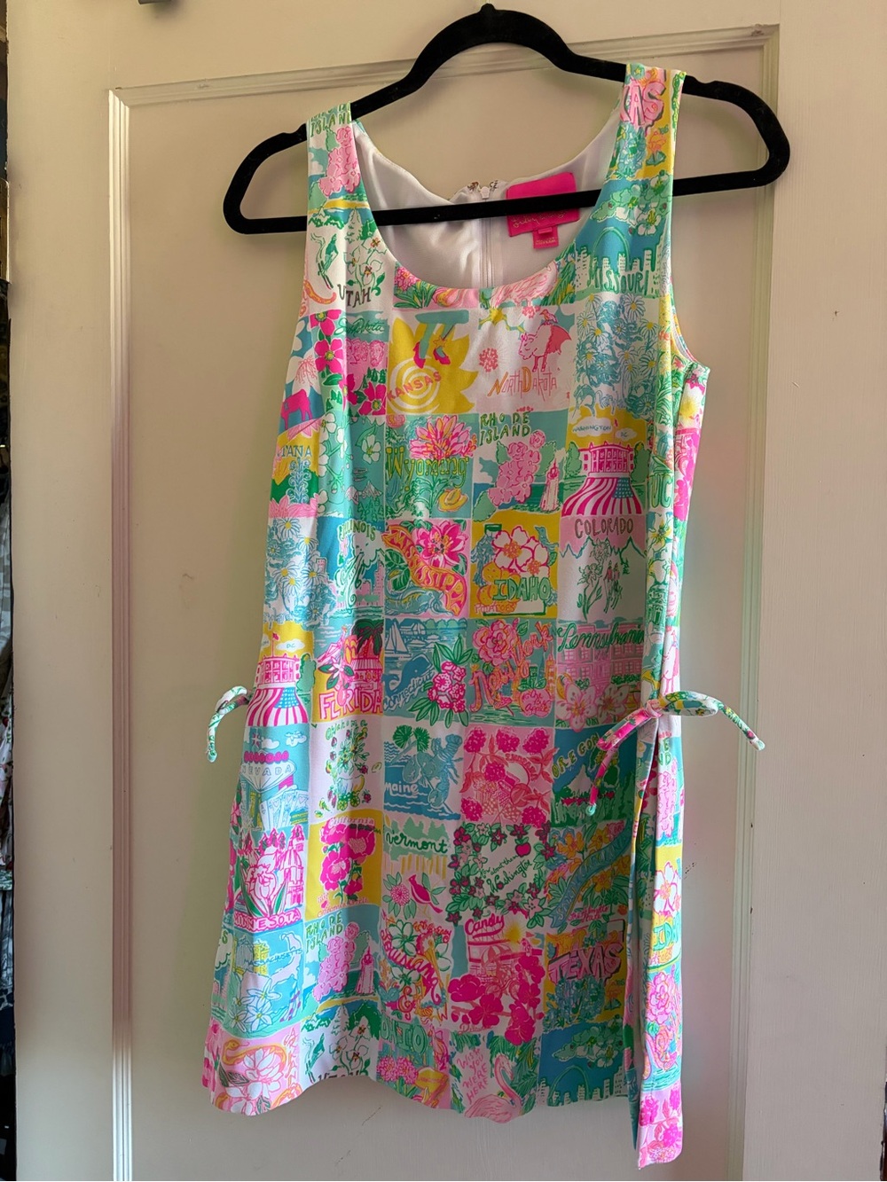 Lilly Pulitzer Size 4 Colorful Printed Romper Dress / Skort